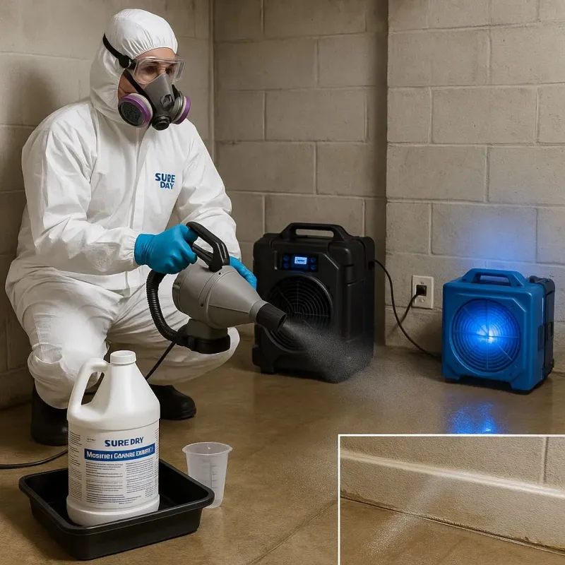 Sanitization and Odor Removal process in Cedar County, IA